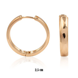 Kolczyki Xuping pozłacane 18k - MF38757